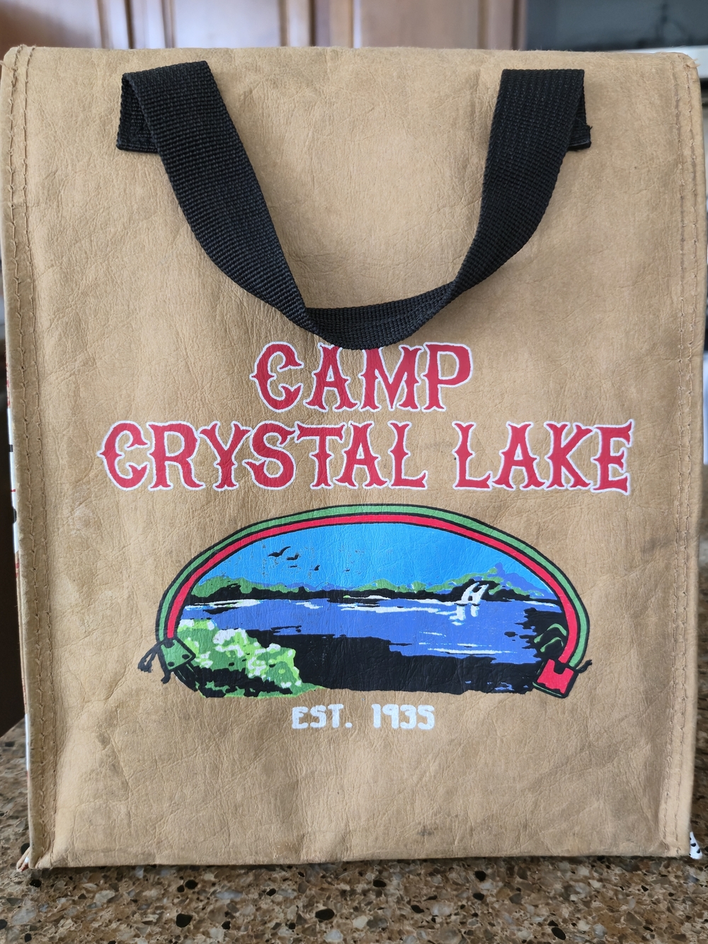 Friday The 13th Camp Crystal Lake Insulated Lunch Bag Jason Voorhees